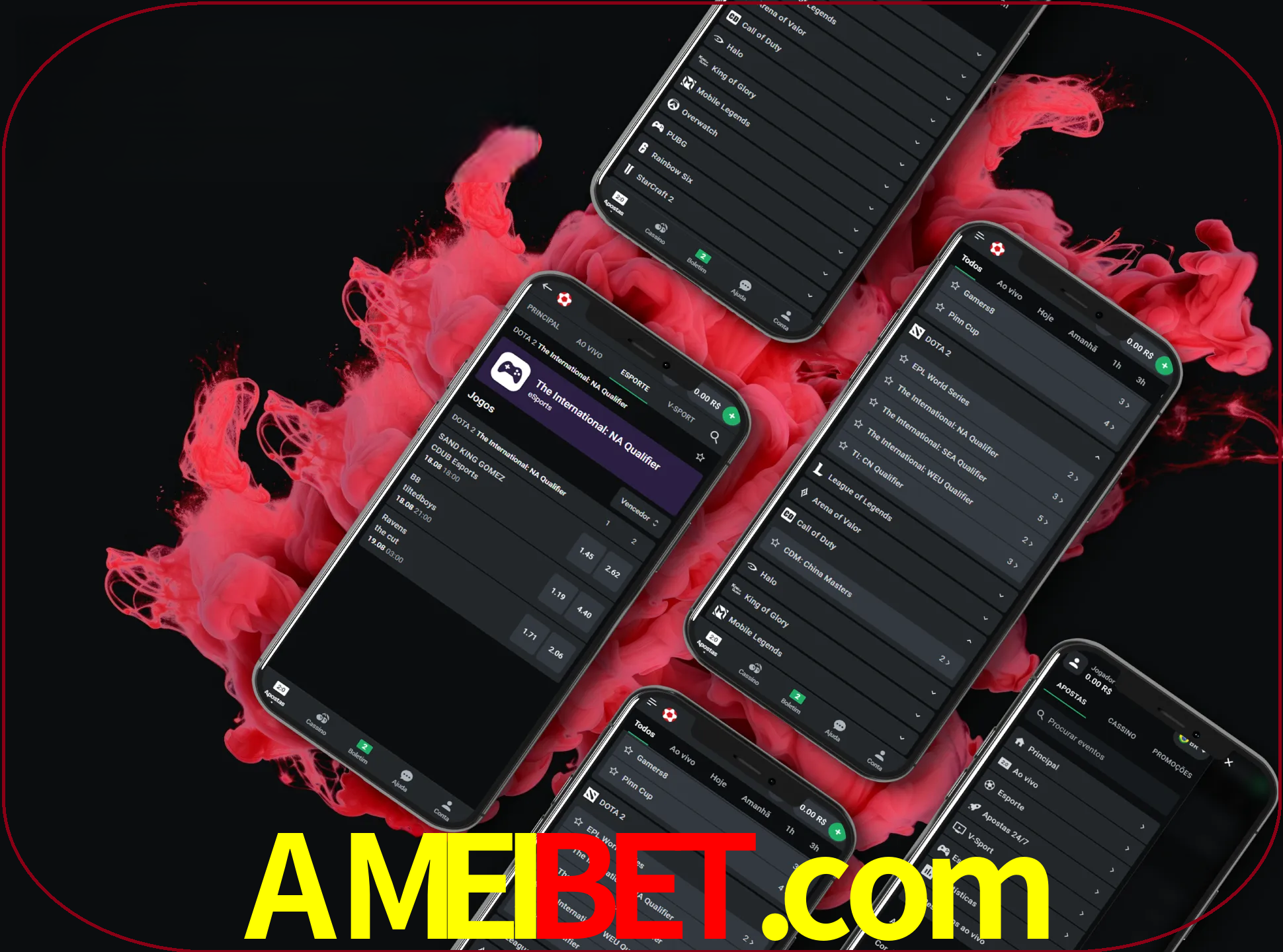 Se o seu smartphone não for compatível com a aplicação, esta opção do ameibet ajudá-lo-á a desfrutar do jogo.