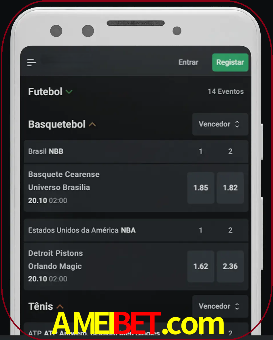Aposte e assista aos esportes em formato ao vivo.