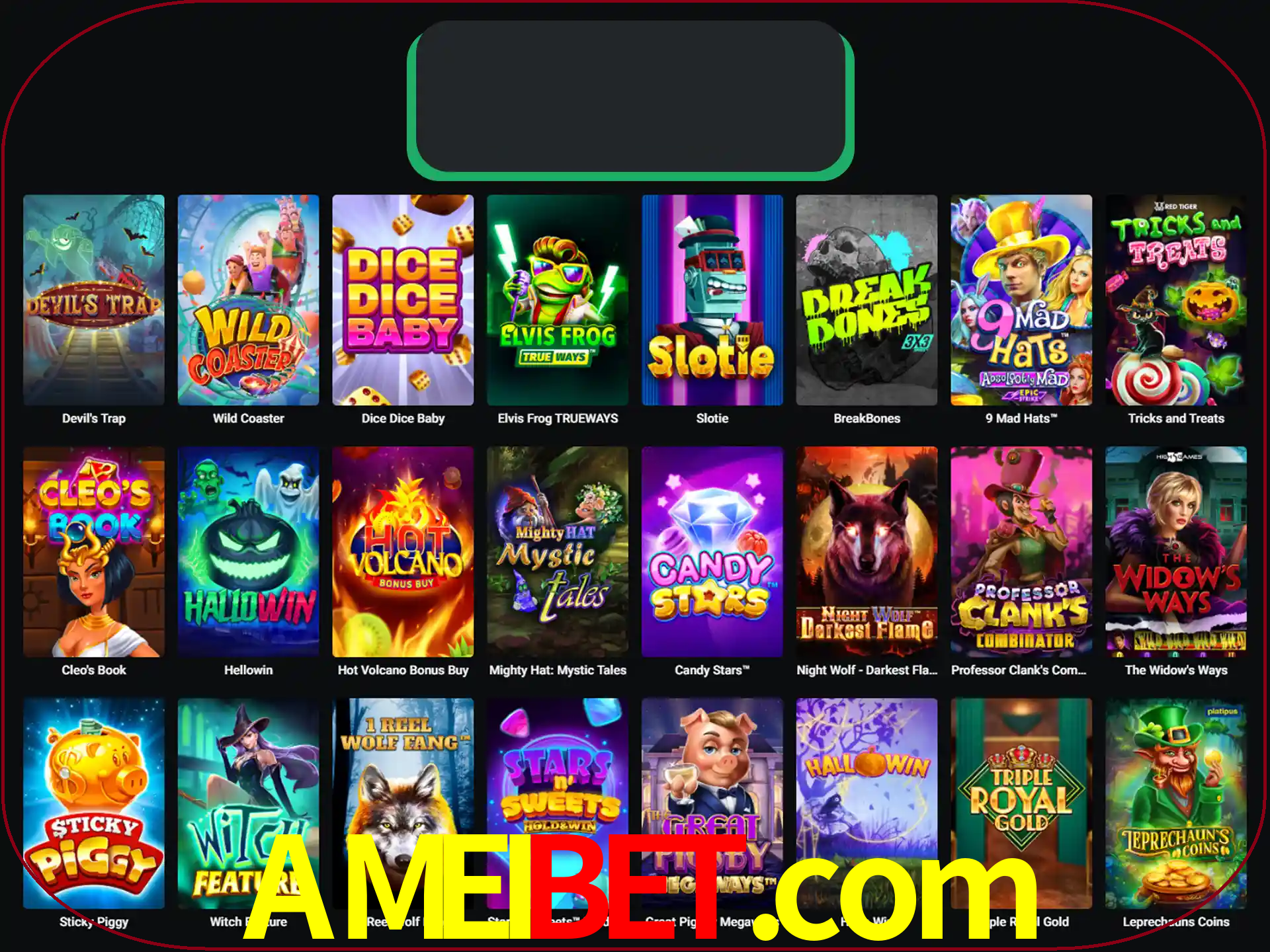 Procure por seus amados jogos de slot.